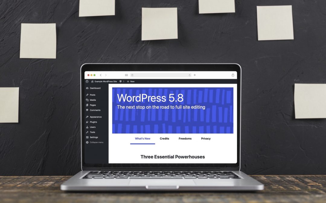 Всички нововъведения в WordPress 5.8 Tatum