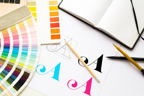 Font Color Logo